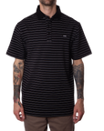 Polo Tee Stripe/Black