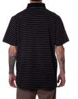 Polo Tee Stripe/Black
