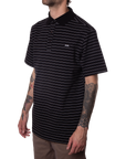 Polo Tee Stripe/Black