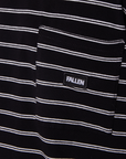 Striped Pocket Tee Black/White