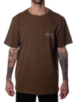Gargoyle Tee Brown/Mustard