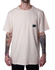 Fury Pocket Tee Almond/Green