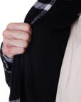 Lamb Jacket Black/White
