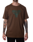 Insignia Tee Brown/Green