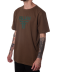 Insignia Tee Brown/Green