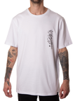 Flash Art Tee White/Black