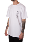 Flash Art Tee White/Black