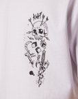 Flash Art Tee White/Black