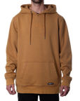 Insignia Embroidered Hoodie Washed Almond