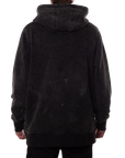 Insignia Embroidered Hoodie Washed Black
