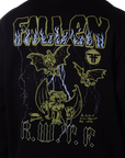 Gargoyle Hoodie Black/White