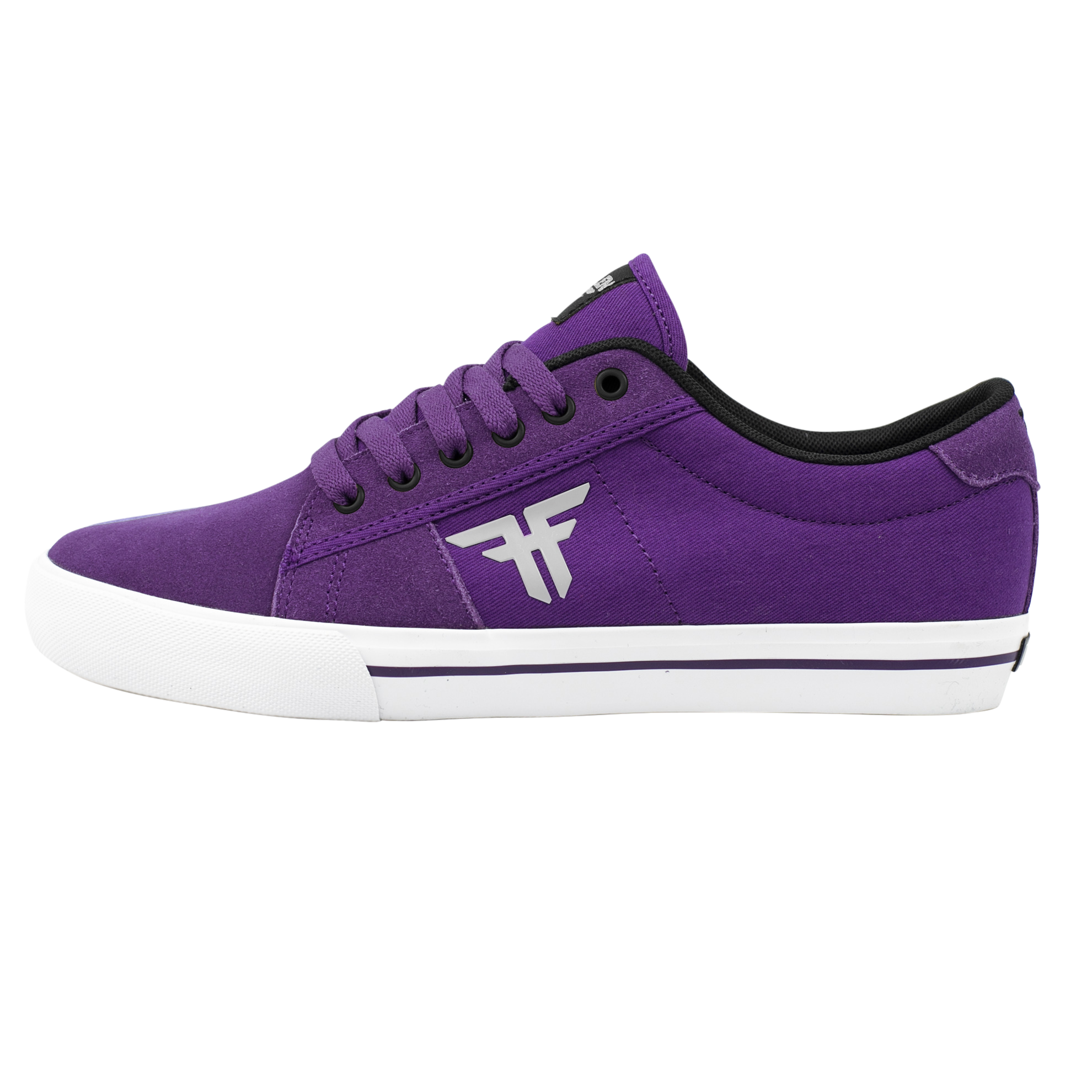 Purple and white shoes shop