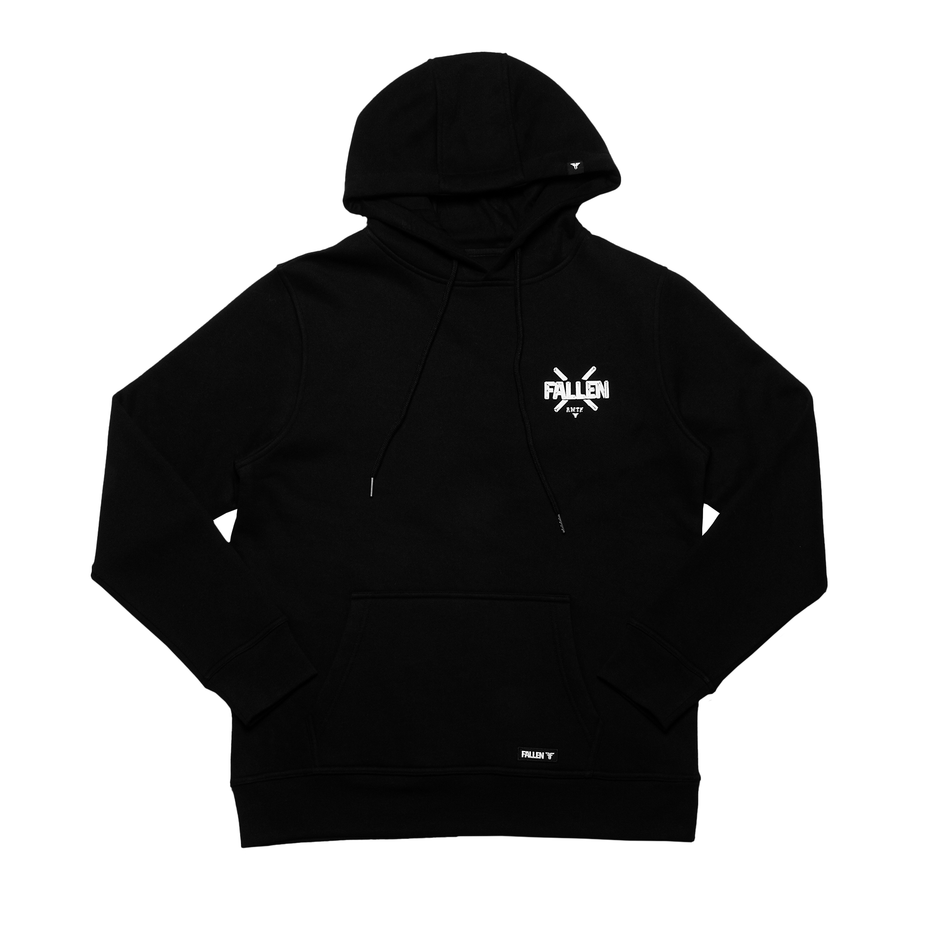 Fallen - Curb Hoodie - Black/White – Fallen Footwear