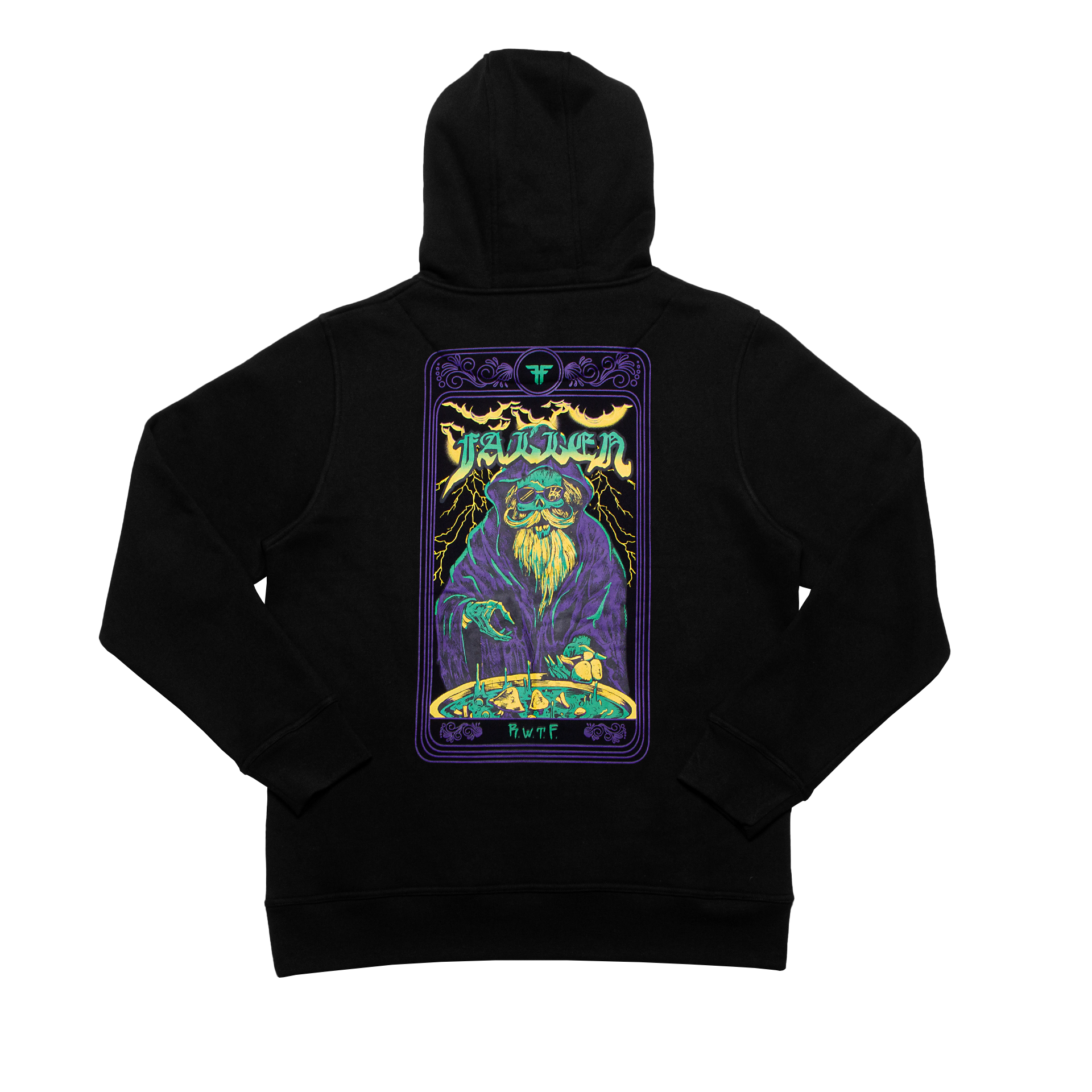 OPENSHUT / MAGIC hoodie BLUE（black） Men's Nike Blue Orlando Magic Authentic On-Court Showtime
