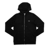 Sudadera con capucha y cremallera Tradition negra/blanca II