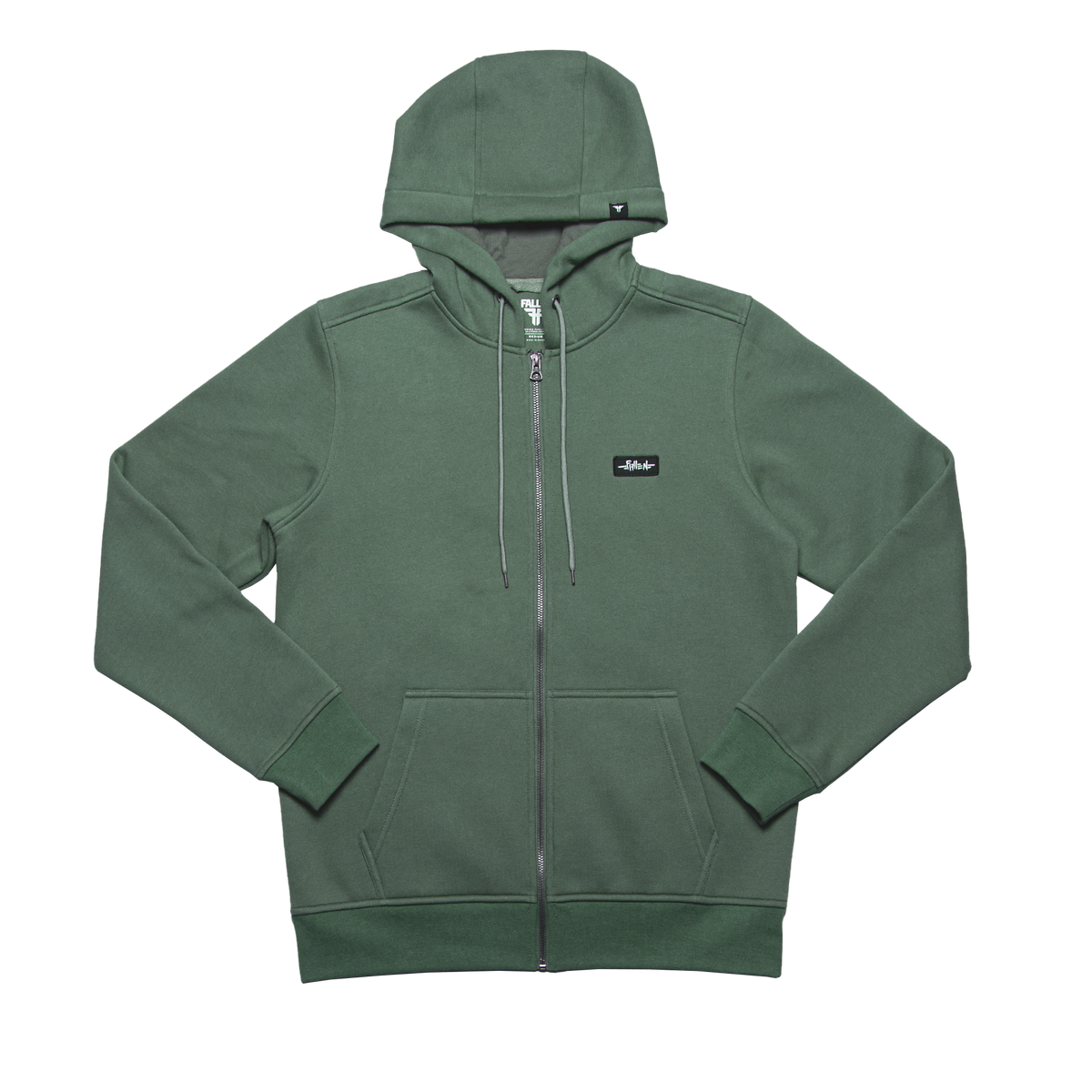 Fallen - Tradition Zip Hoodie - Olive/Black II – Fallen Footwear Fallen - Tradition Zip Hoodie - Olive/Black II – Fallen Footwear