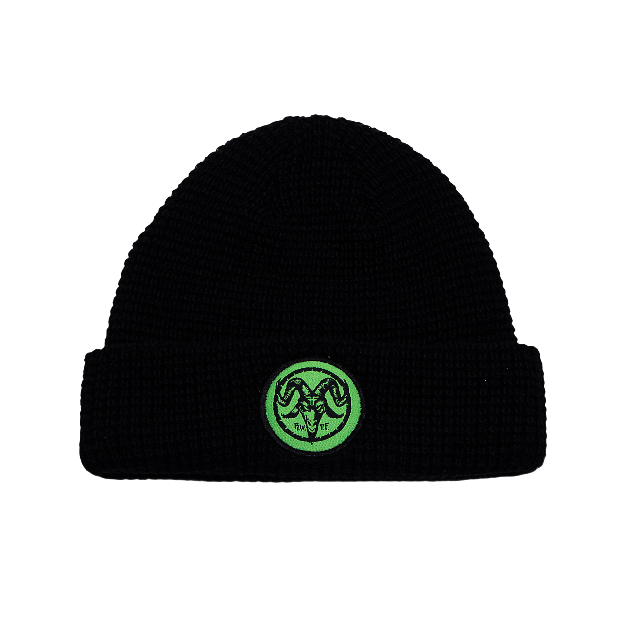 Fallen - Got Beanie - Black/Lime – Fallen Footwear