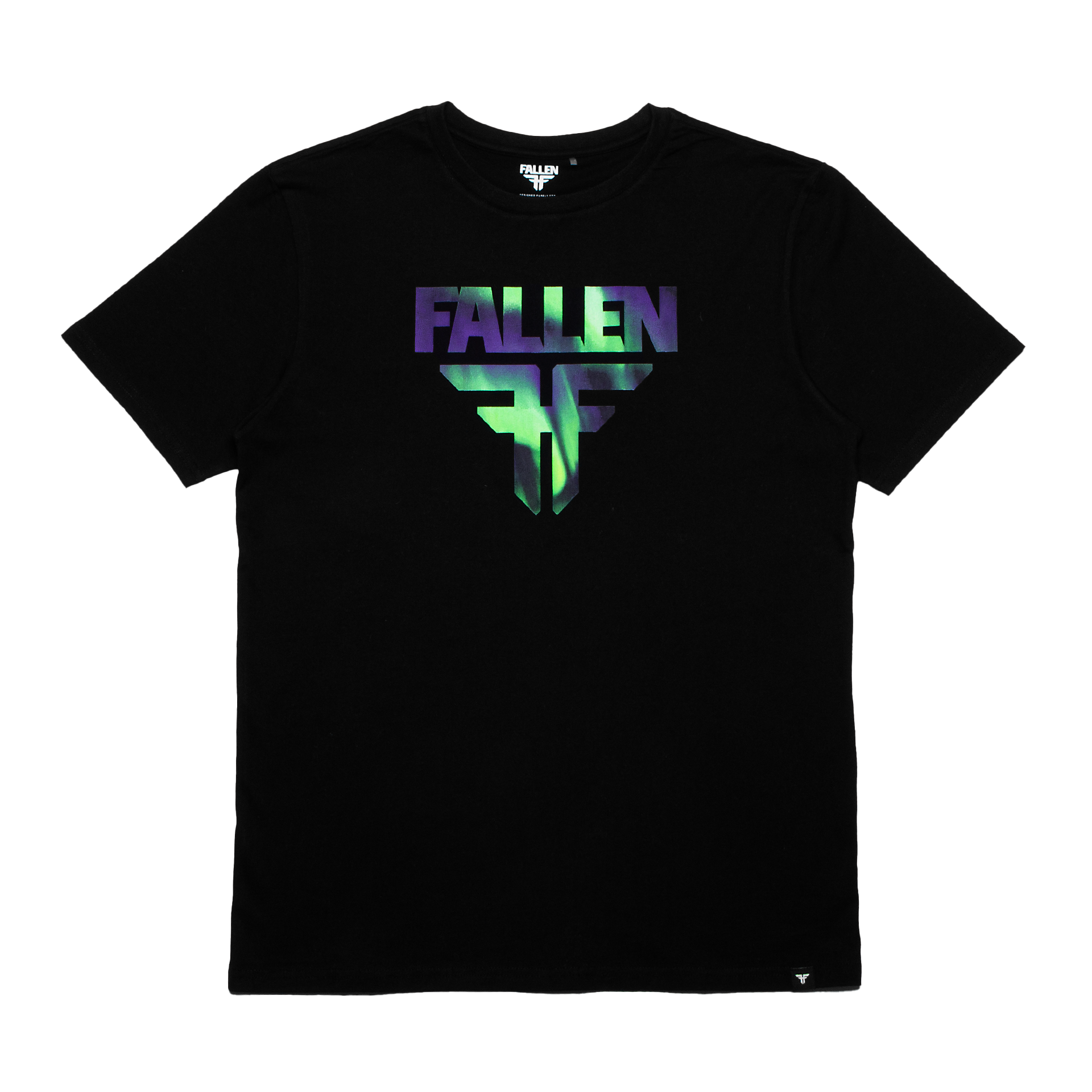 Fallen - Insignia Tee - Black/Purple – Fallen Footwear Fallen - Insignia Tee - Black/Purple – Fallen Footwear