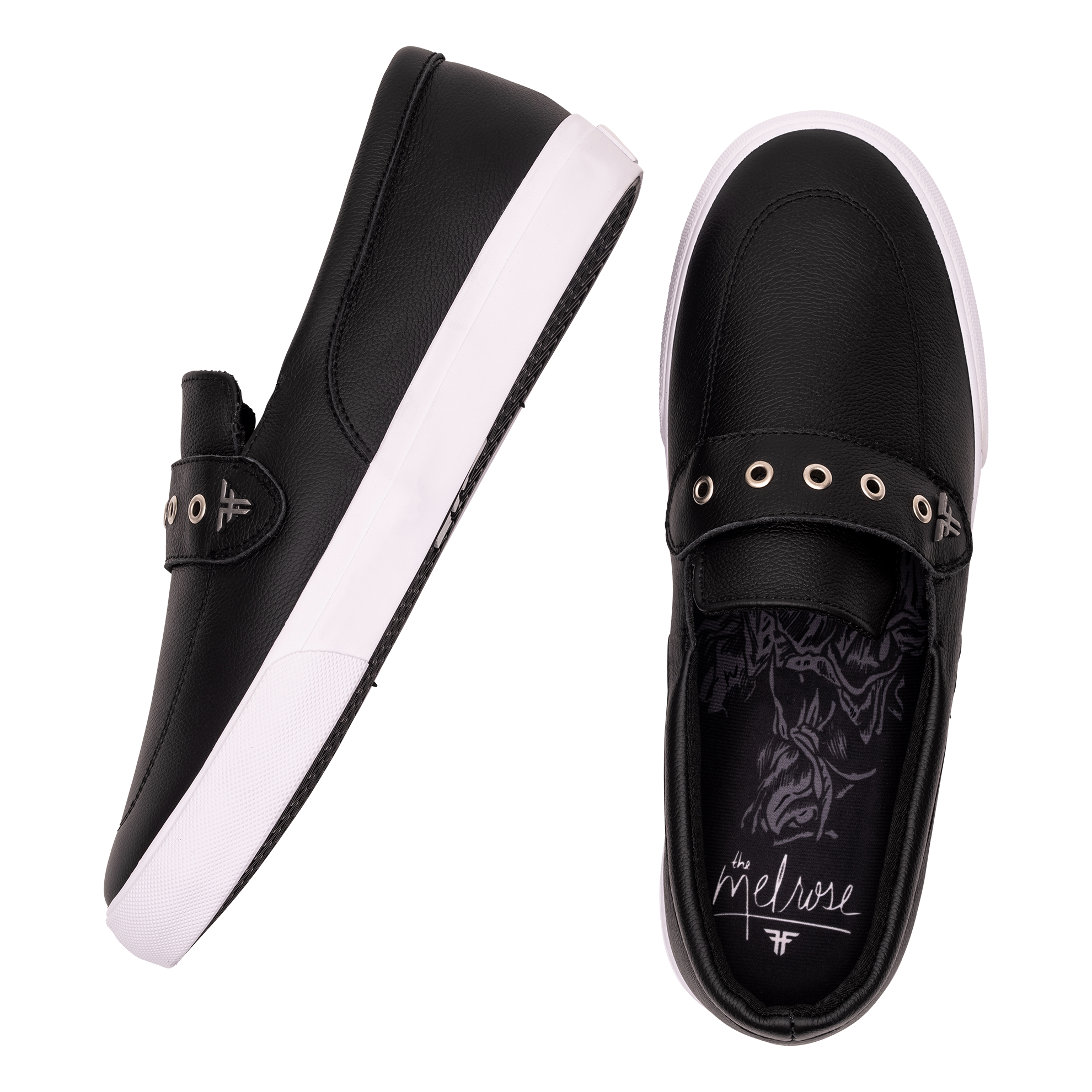 Melrose | Black/White