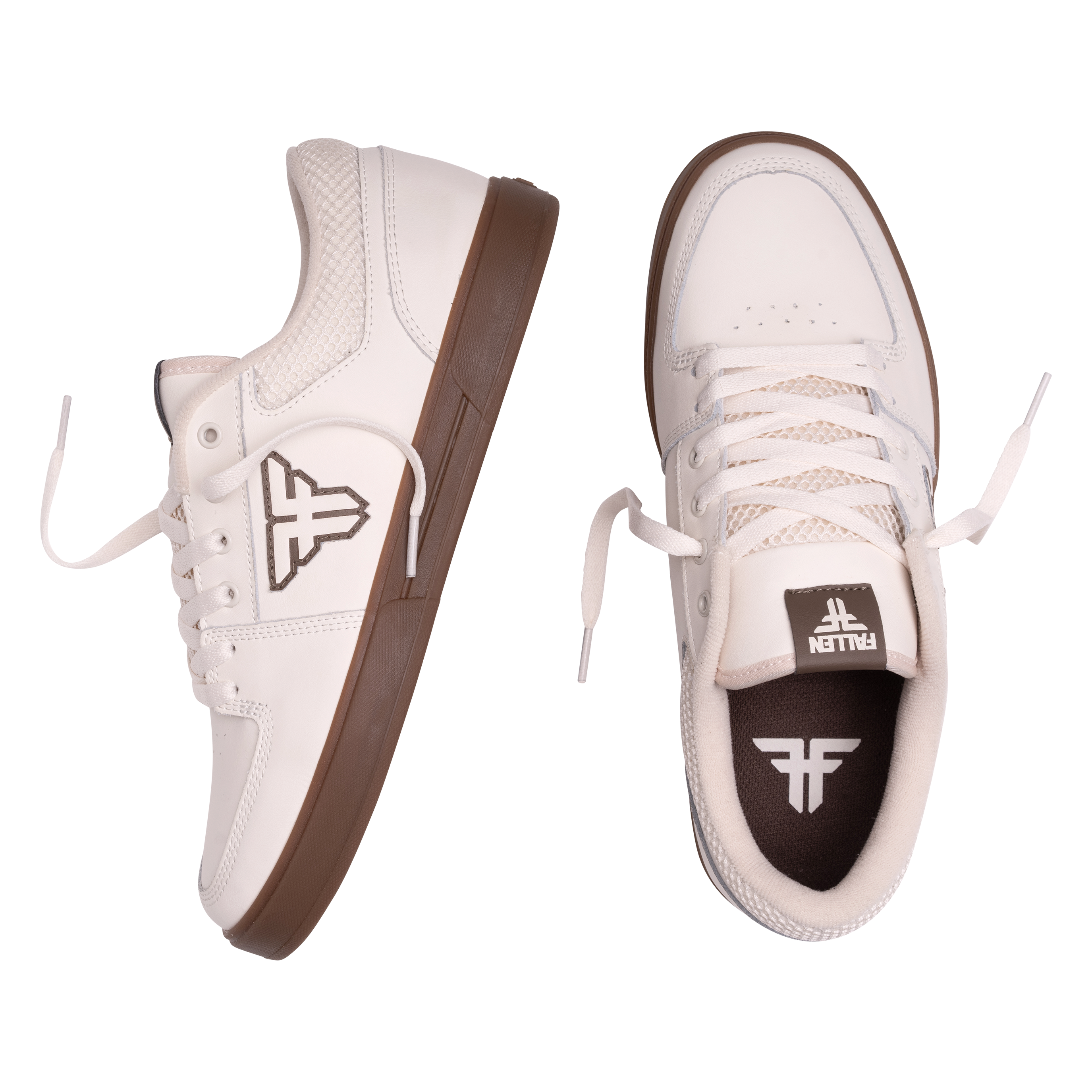 Fallen Skate Shoes Patriot Sea Salt/Gum – Fallen Footwear