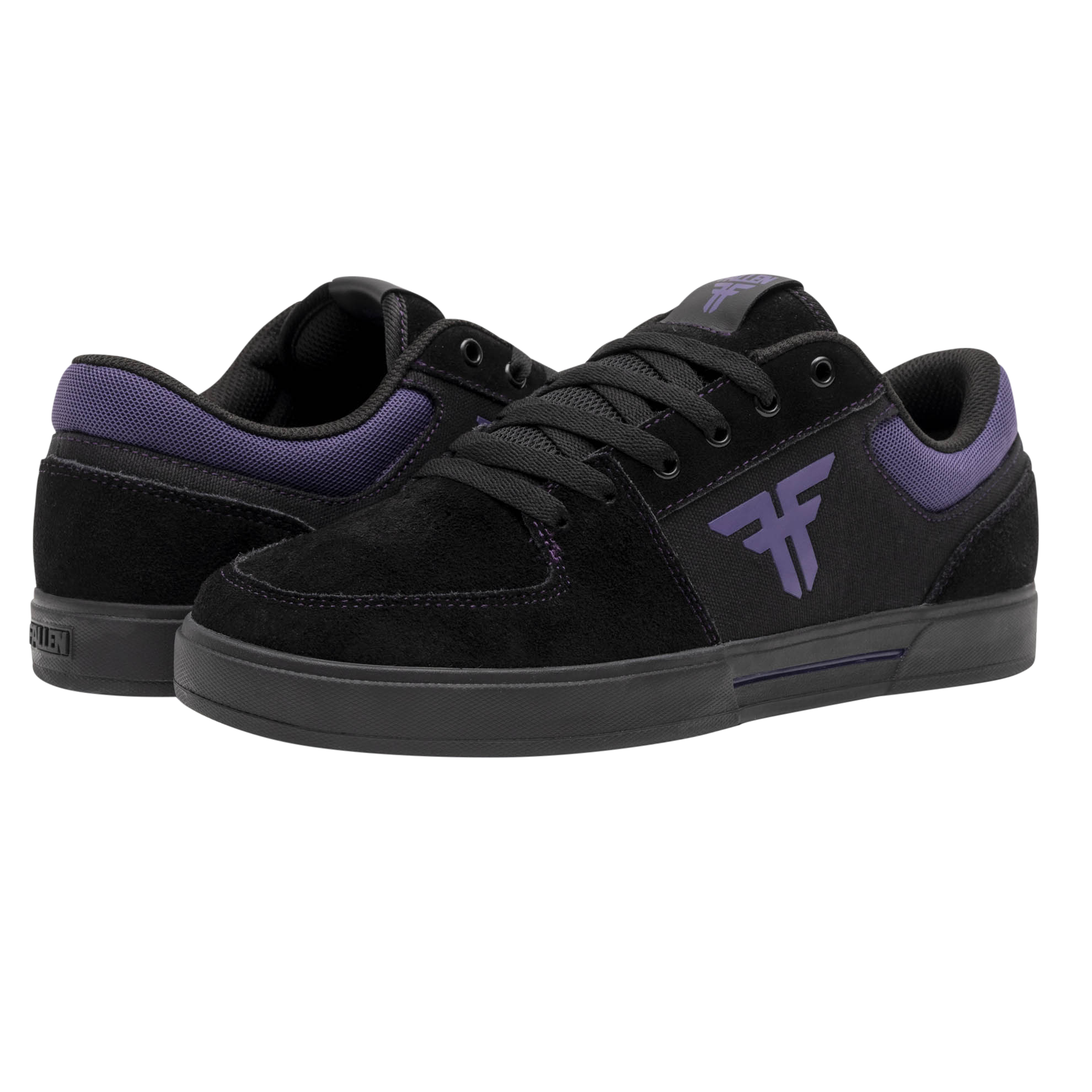 Purple black shoes sales