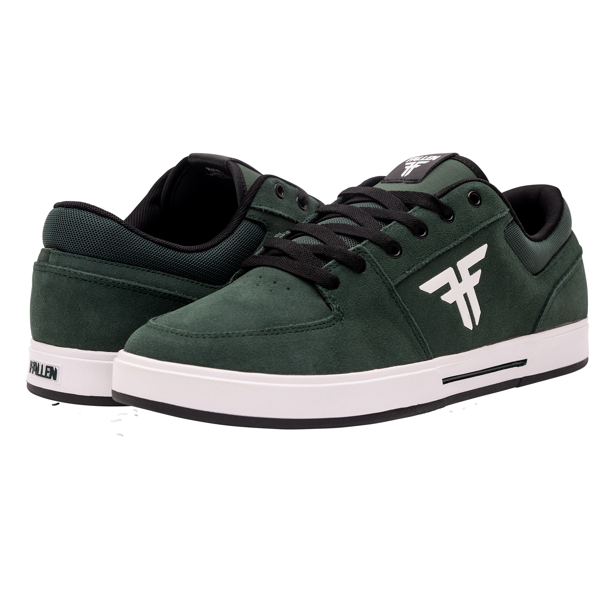 Fallen Skate Shoes - Patriot Forest Green/White/Black - Cupsole