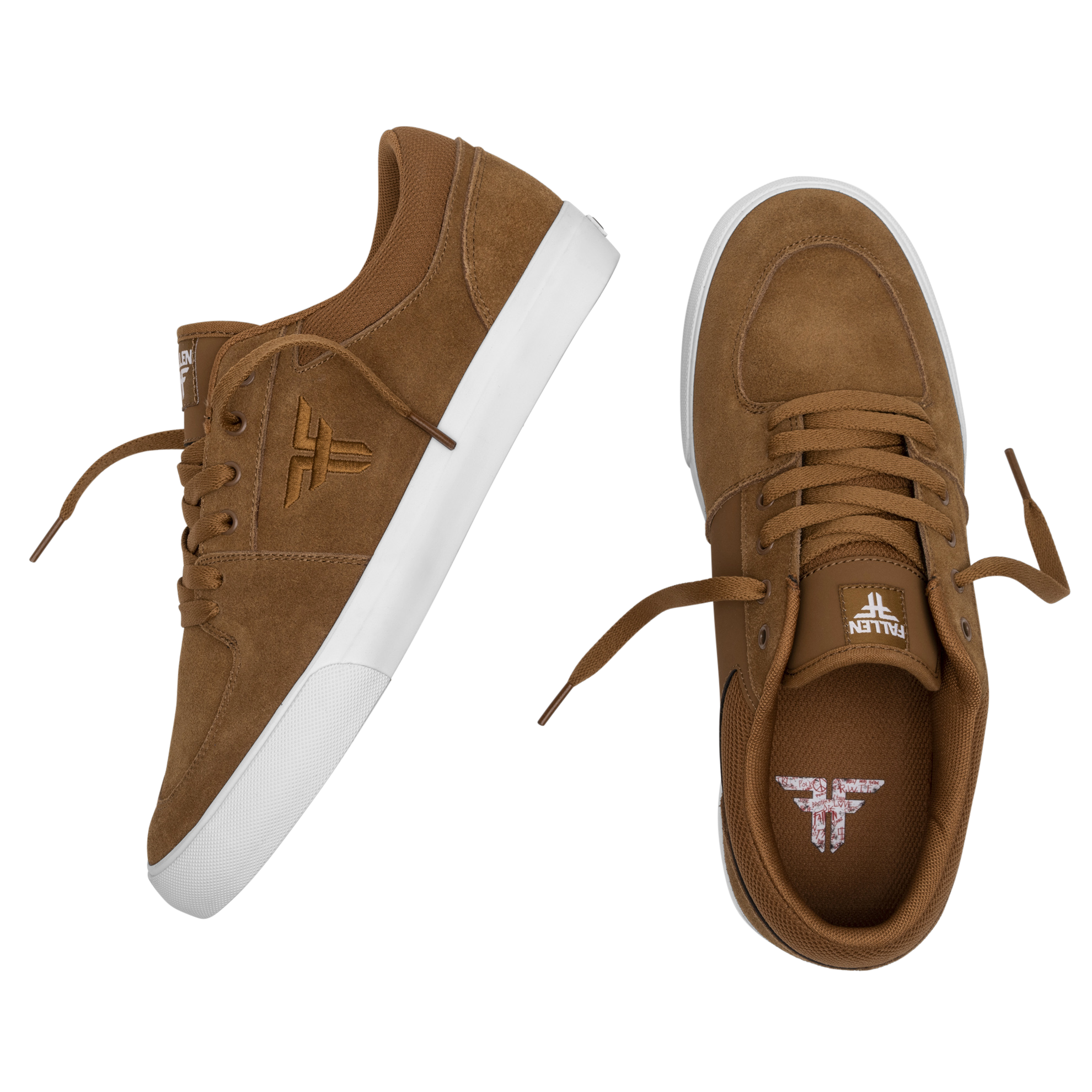 Fallen Skate Shoes Patriot Vulc Black/Red – Fallen Footwear