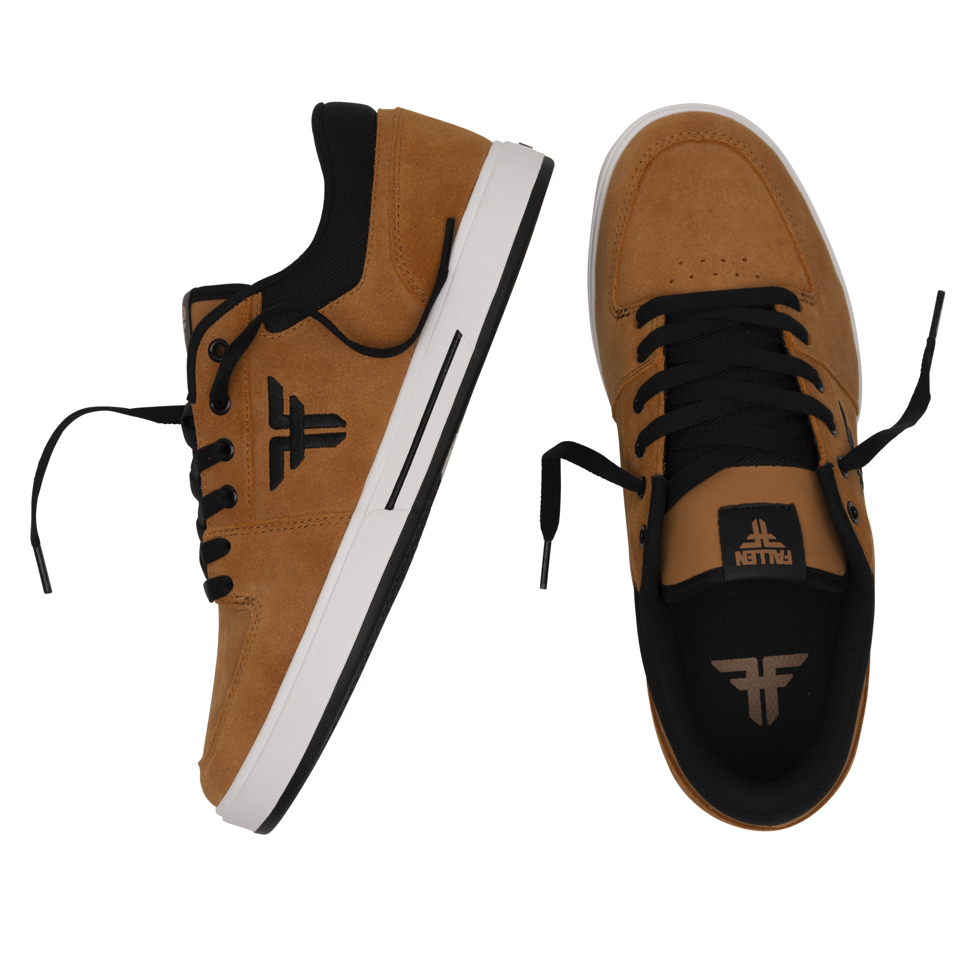 Fallen Skate Shoes Patriot Wheat/Black/White – Fallen Footwear