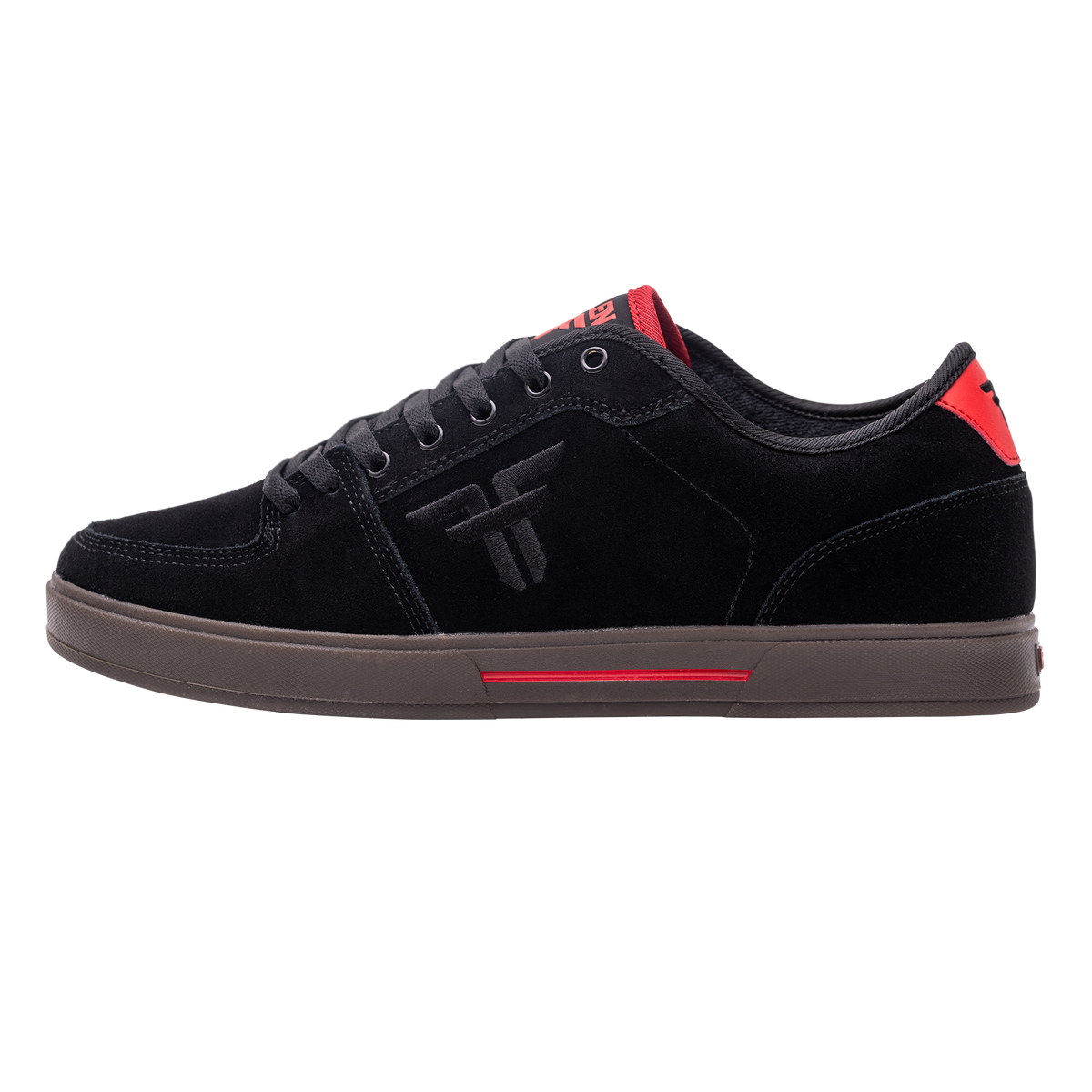 Fallen Skate Shoes - Patriot XP Black/ DK Gum/Red - Cupsole