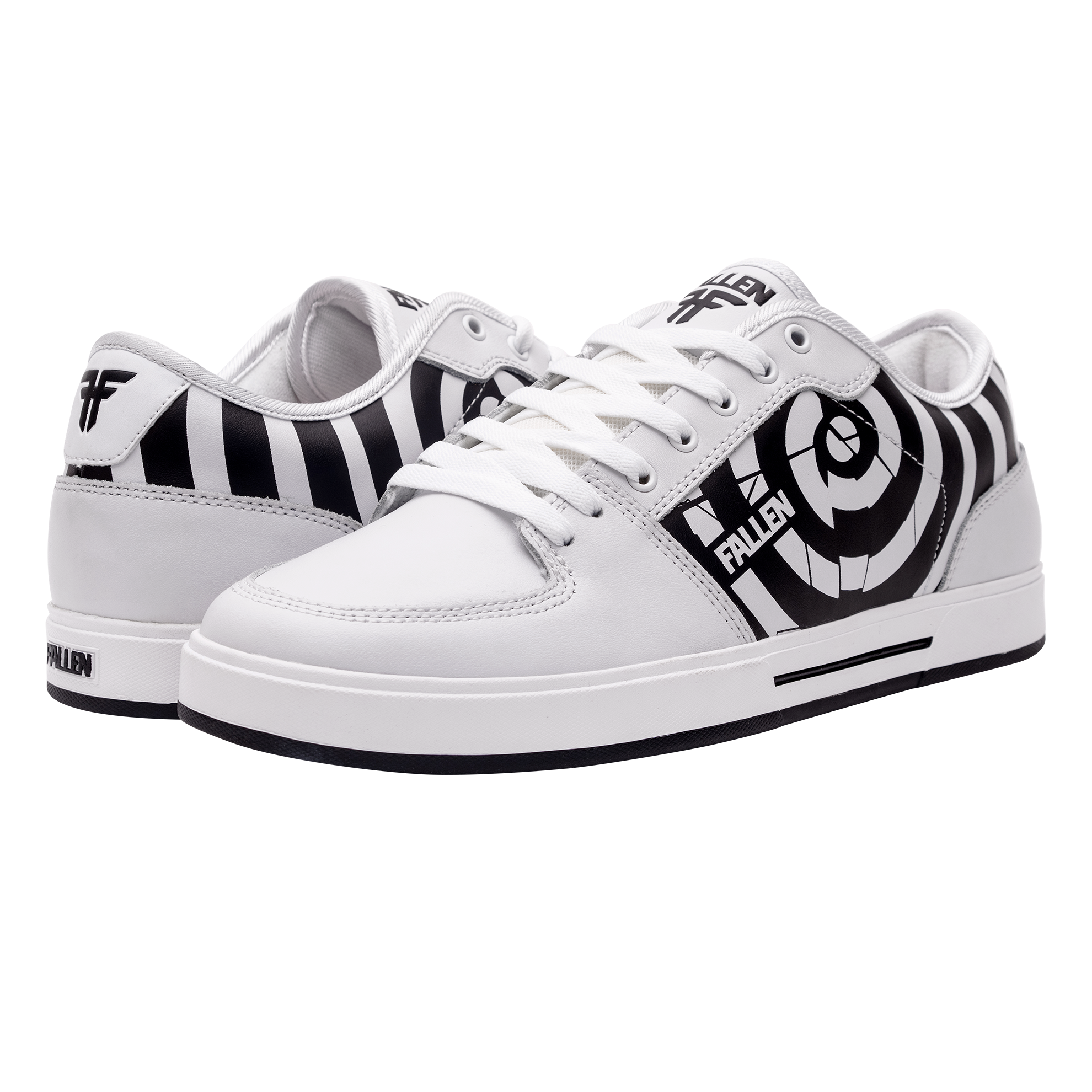 Fallen Skate Shoes - Patriot XP Bullseye/White - Cupsole – Fallen