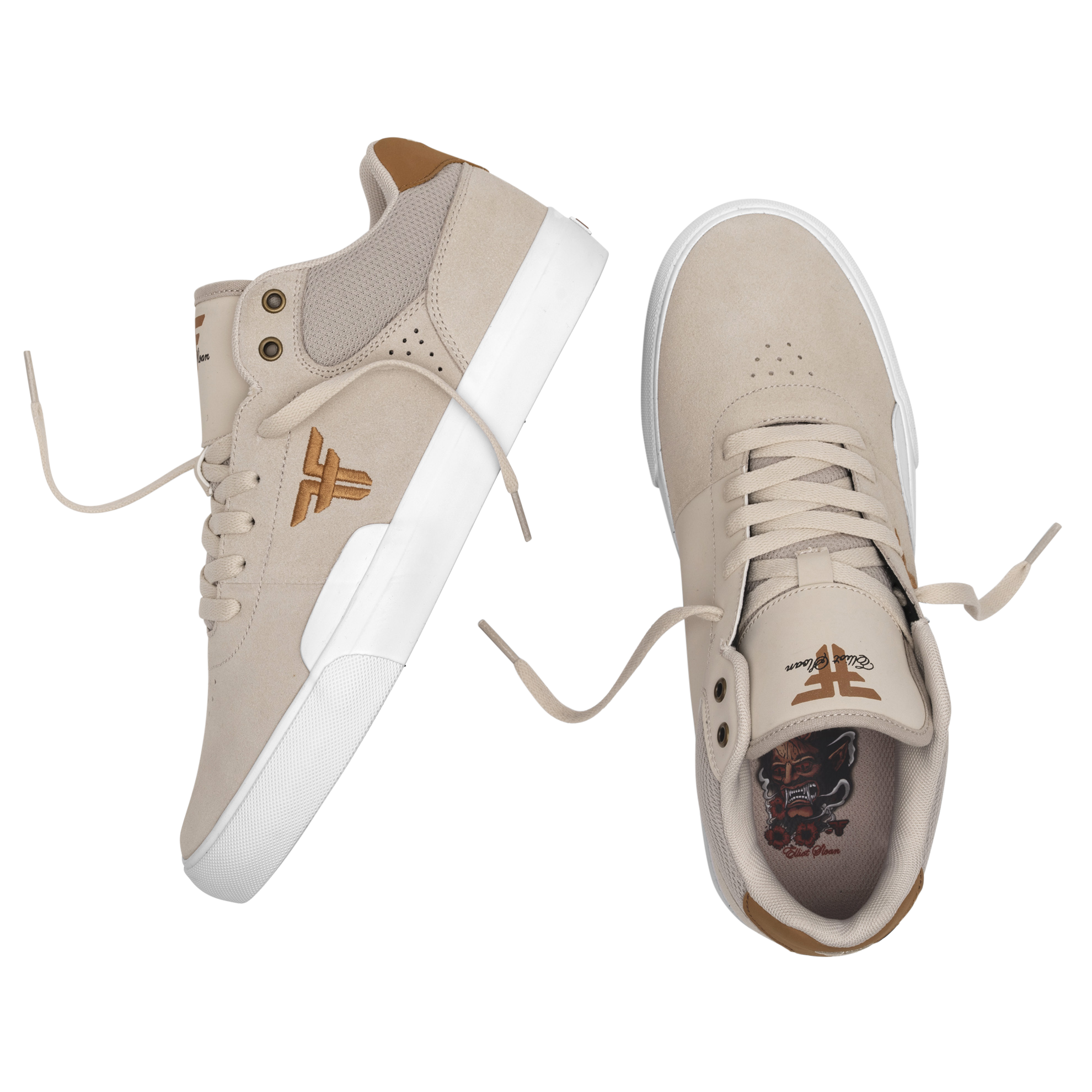 Fallen Skate Shoes - The Fiend II Champagne/Copper- Elliot