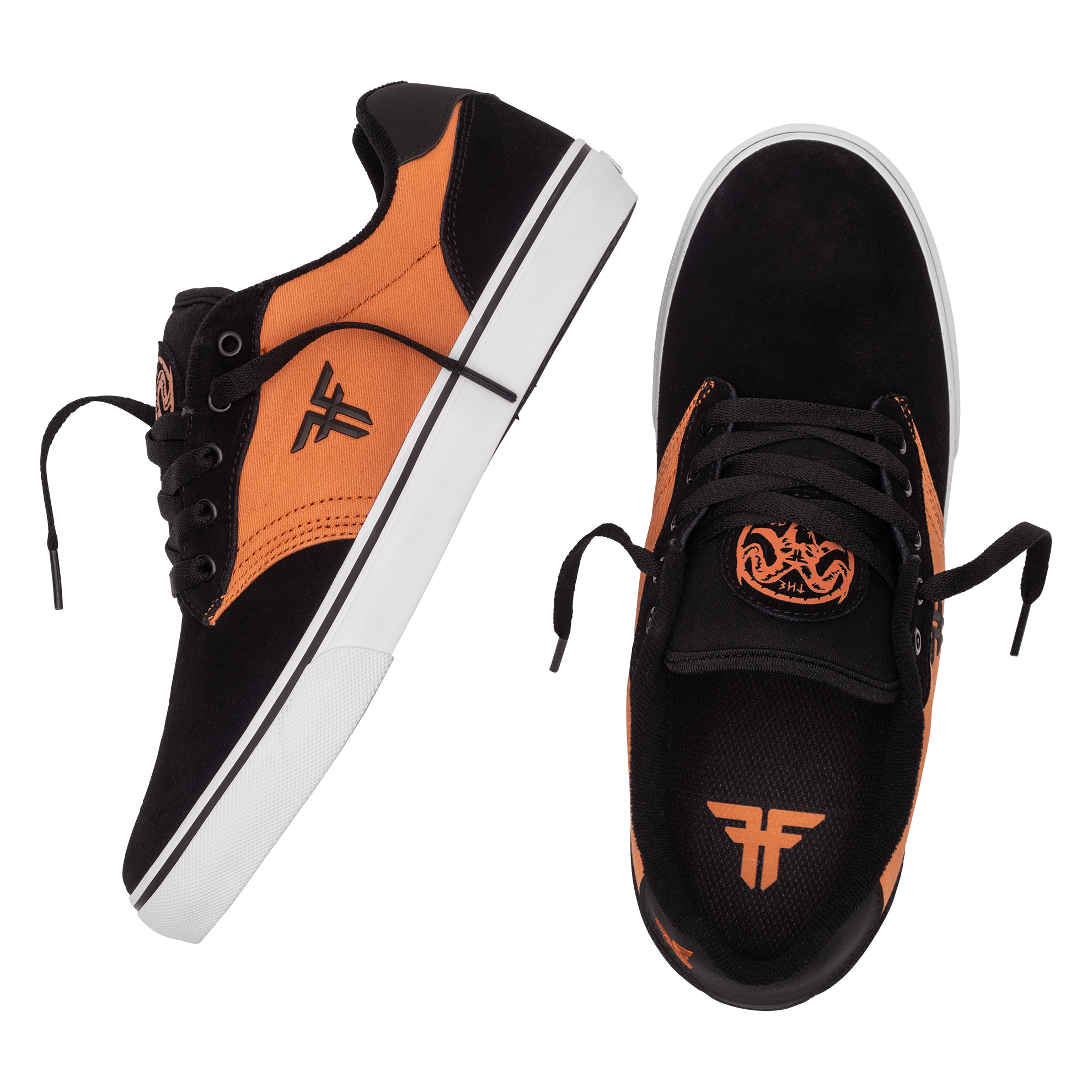 Fallen Skate Shoes - The Goat Apricot/Black/White - Vulc