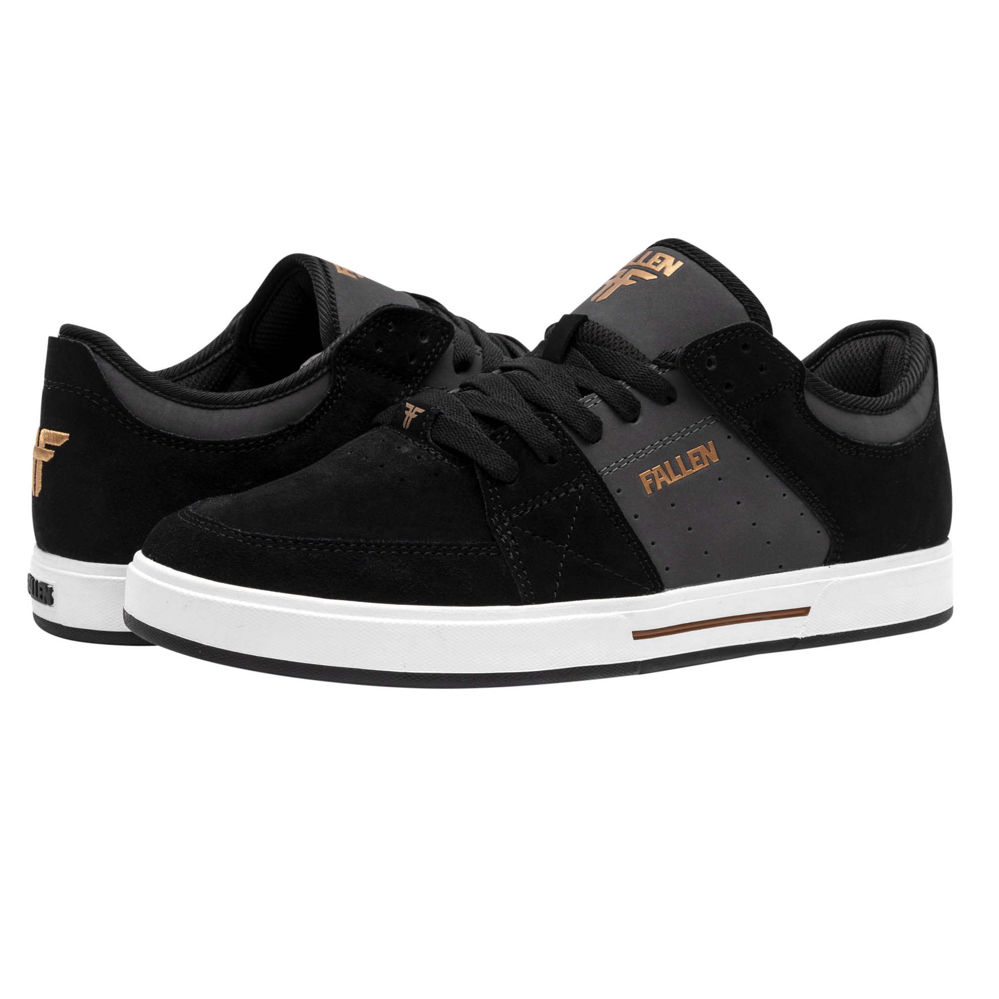 Fallen Skate Shoes Trooper Black Red Zebra Chris Cole 6