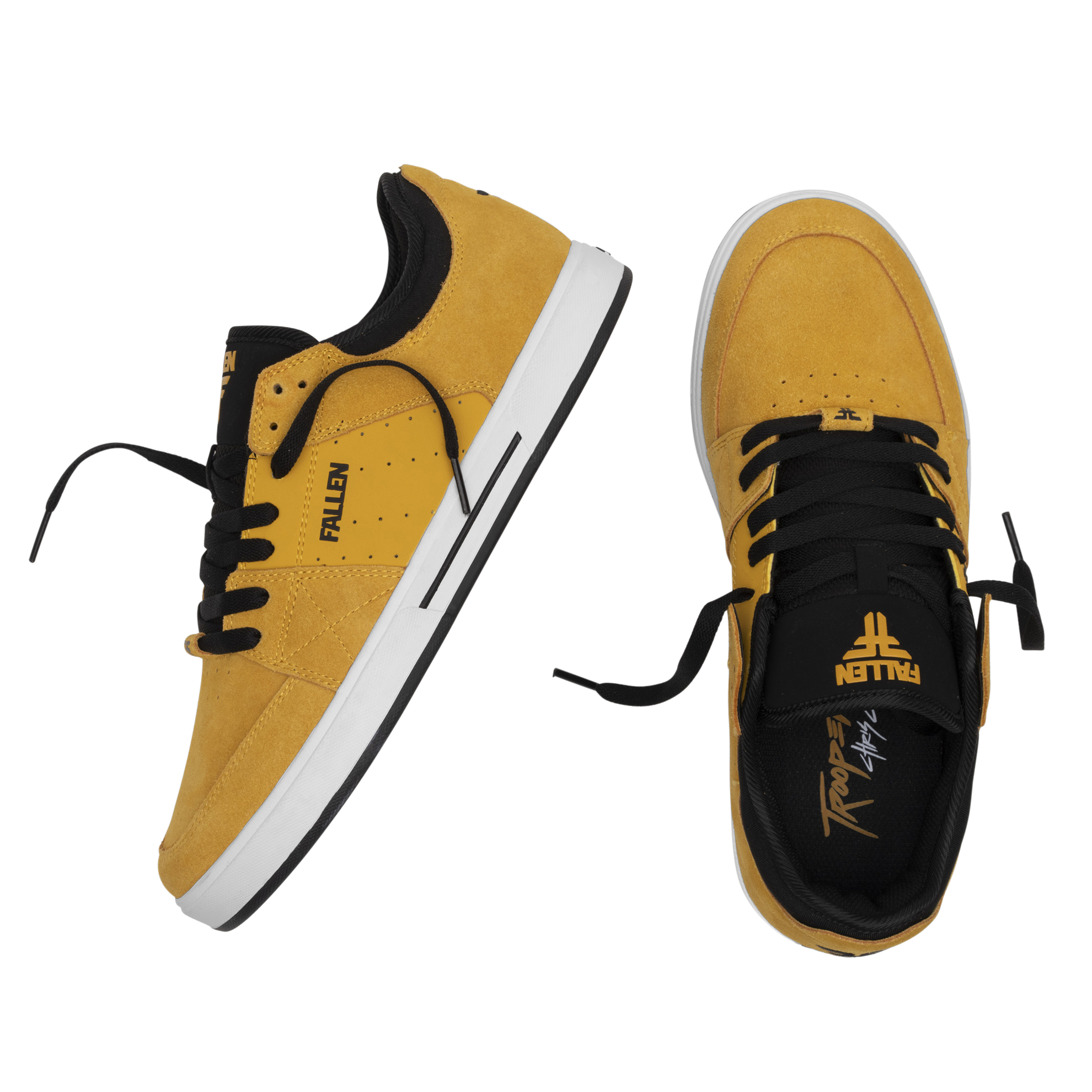 Fallen Skate Shoes Trooper Black/Red/Zebra - Chris Cole