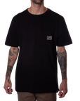 Fury Pocket Tee Black/White