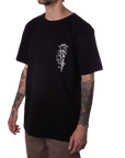 Flash Art Tee Black/White
