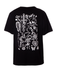 Flash Art Tee Black/White
