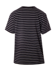 Striped Pocket Tee Black/White
