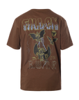 Gargoyle Tee Brown/Mustard