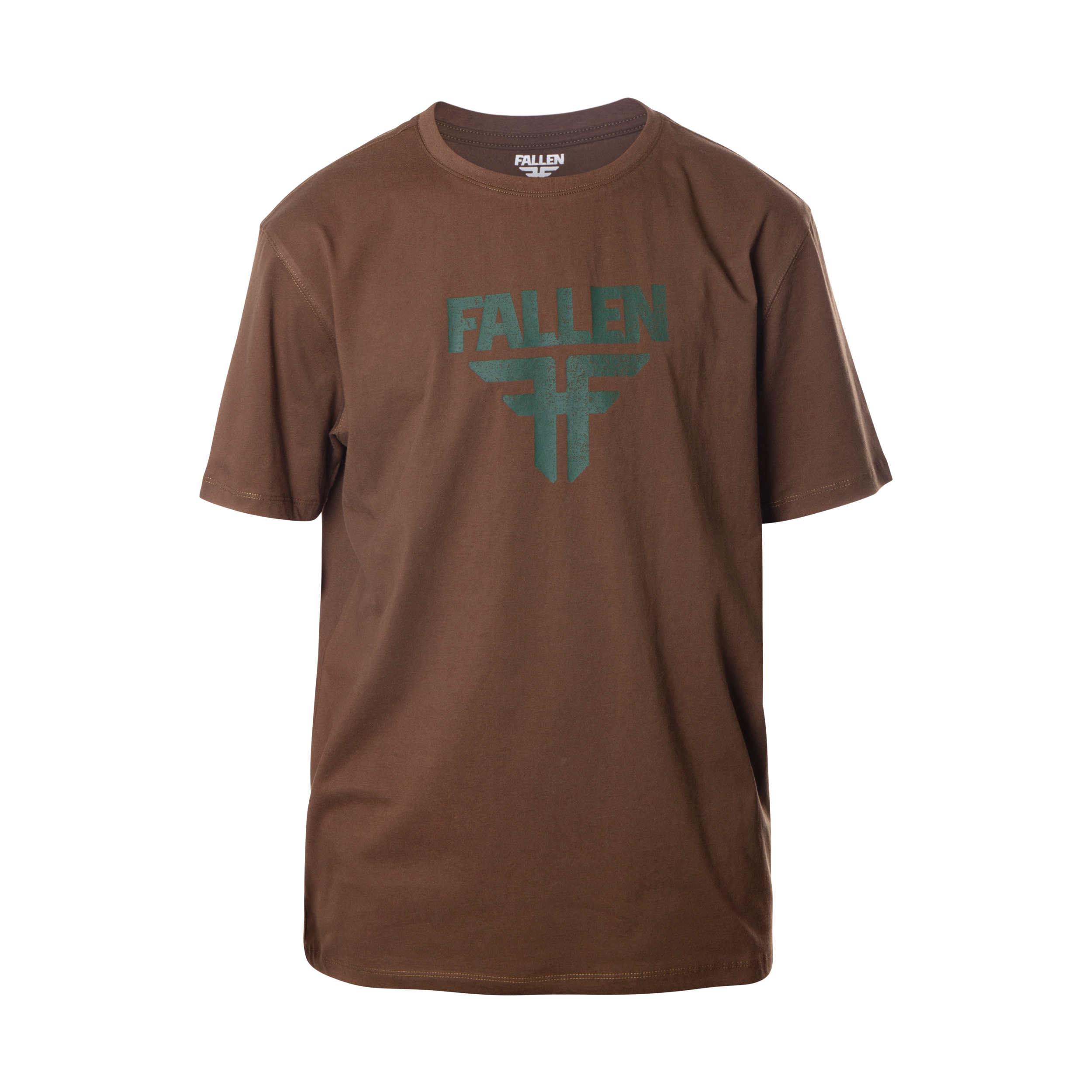 【BRAWN/ブラウン】 LOGO Tシャツ Fallen - Insignia Tee Brown/Green – Fallen Footwear