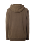 Insignia Embroidered Hoodie Washed Green