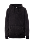 Insignia Embroidered Hoodie Washed Black