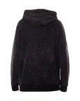 Insignia Embroidered Hoodie Washed Black