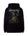 Gargoyle Hoodie Black/White