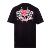 Daytona Tee Black/White