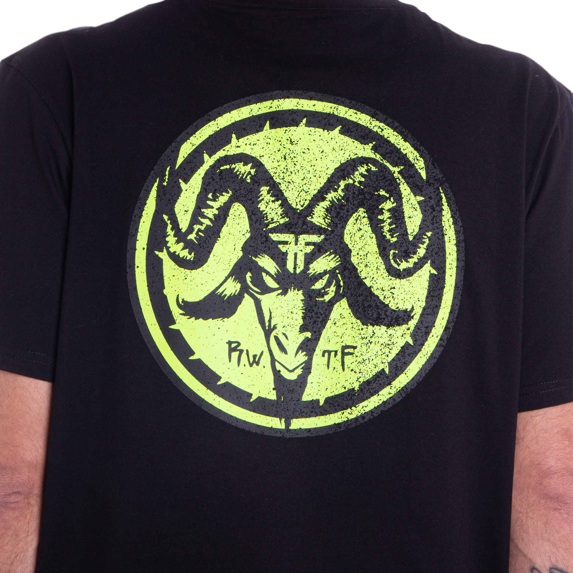 The Goat Tee Black/Lime