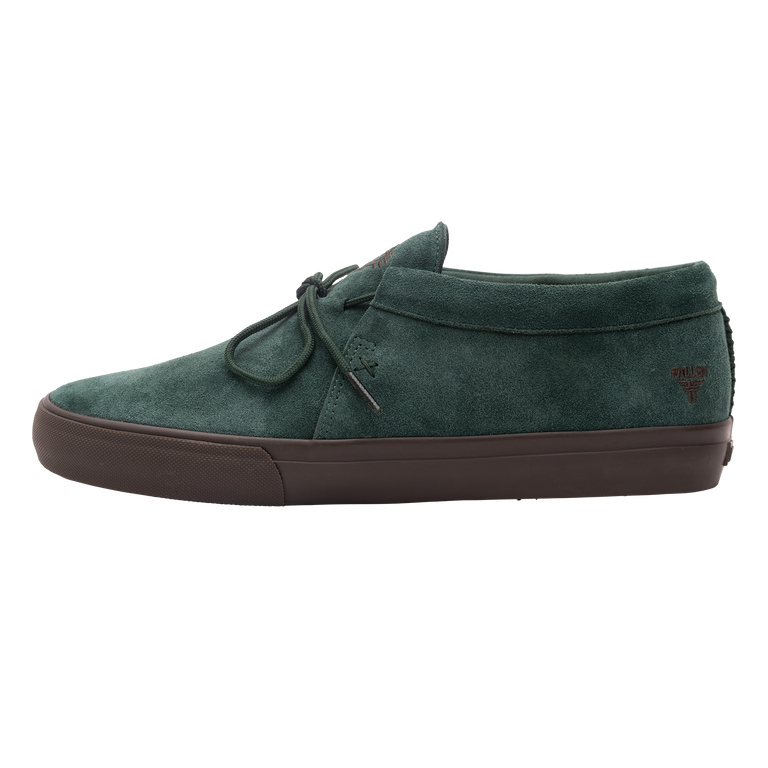 Apache Green Color Fallen Skate Shoes - Apache Green/DK Gum Tommy Sandoval - Vulc – Fallen ...