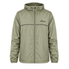 Grunge Windbreaker | Olive/ White