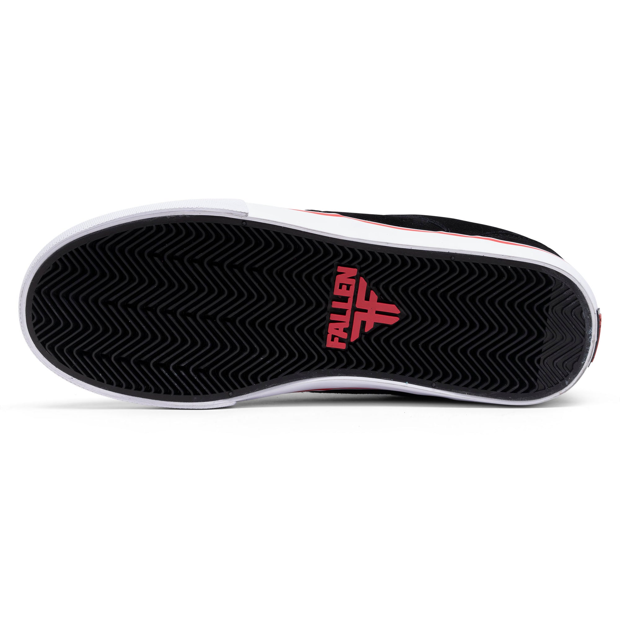 The Daytona - Dalton Dern | Black/ Red/ White- Vulc