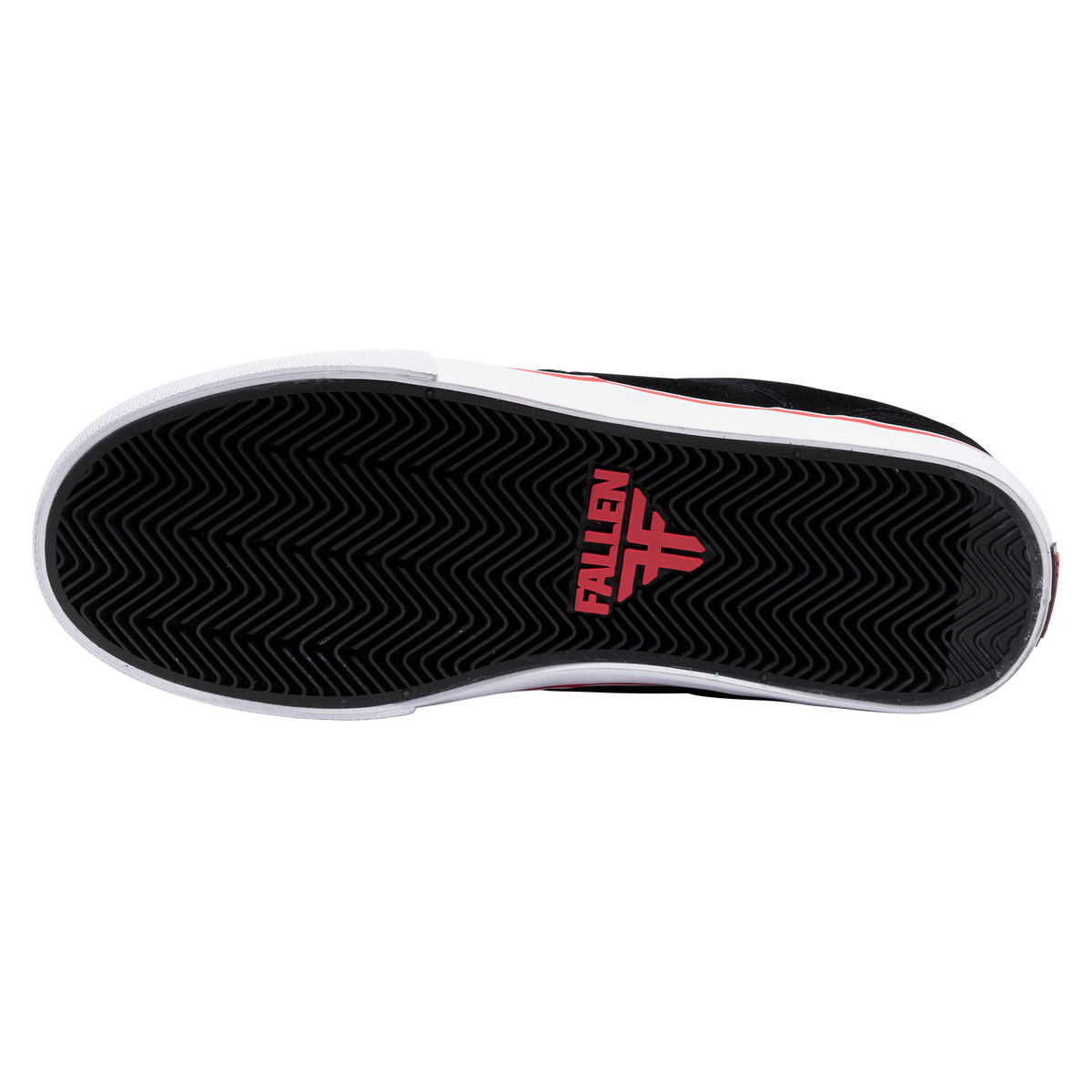 The Daytona - Dalton Dern | Black/ Red/ White- Vulc